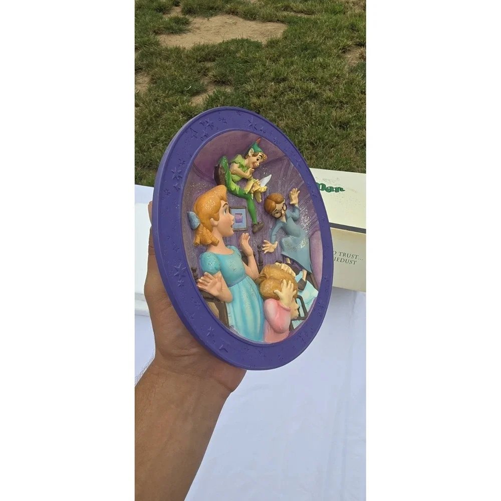 PETER PAN DISNEY 3D RELIEF COLLECTOR PLATE 